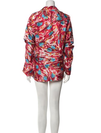 Prada Silk Printed Pajamas