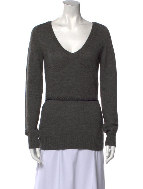 Prada Wool V-Neck Sweater