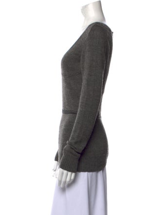 Prada Wool V-Neck Sweater