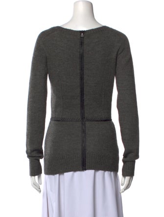 Prada Wool V-Neck Sweater