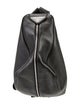 Prada Enameled Metal Triangle Bucket Bag