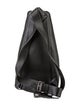 Prada Enameled Metal Triangle Bucket Bag