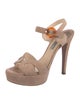 Prada Suede Sandals