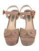 Prada Suede Sandals