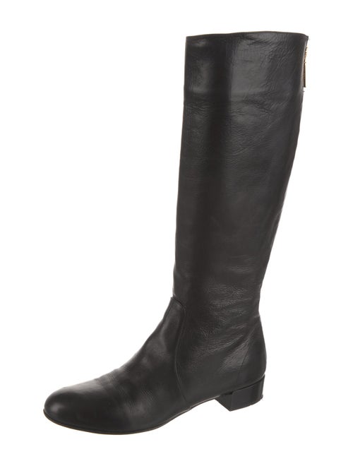 Prada Leather Riding Boots