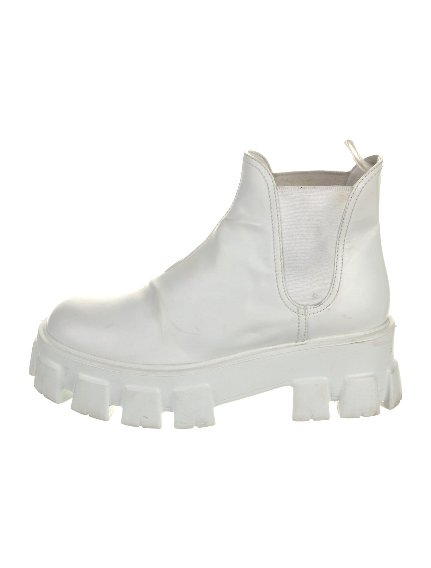 Prada Leather Rain Boots