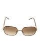 Prada Square Gradient Sunglasses