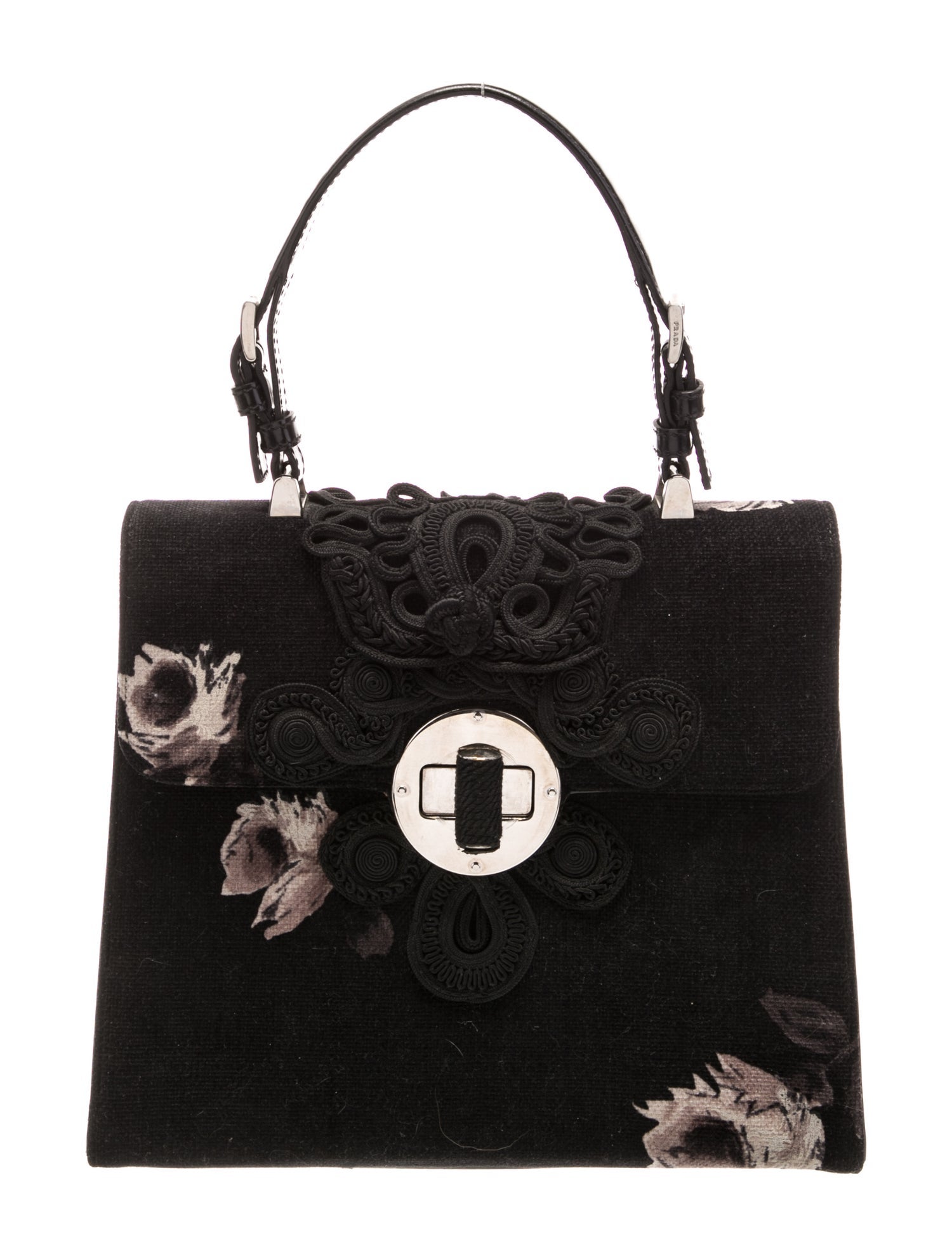 Prada Canvas Top Handle Bag Vintage