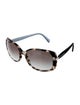 Prada Oversize Gradient Sunglasses