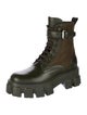 Prada Leather Combat Boots