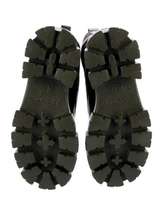 Prada Leather Combat Boots
