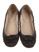 Prada Ponyhair Bow Accents Flats
