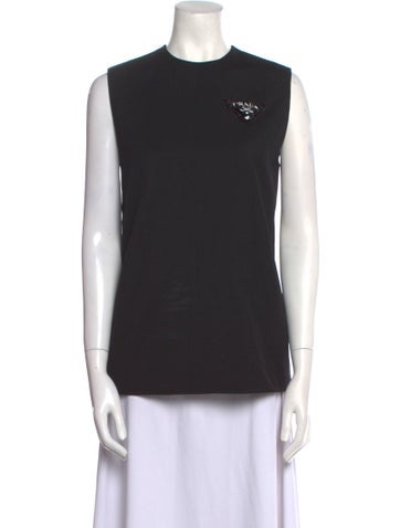 Prada Tops 2021 Virgin Wool Top XS