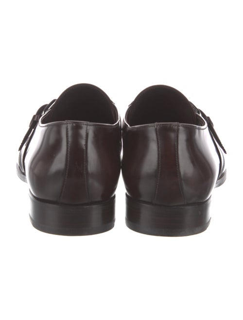 Prada Leather Monk Straps