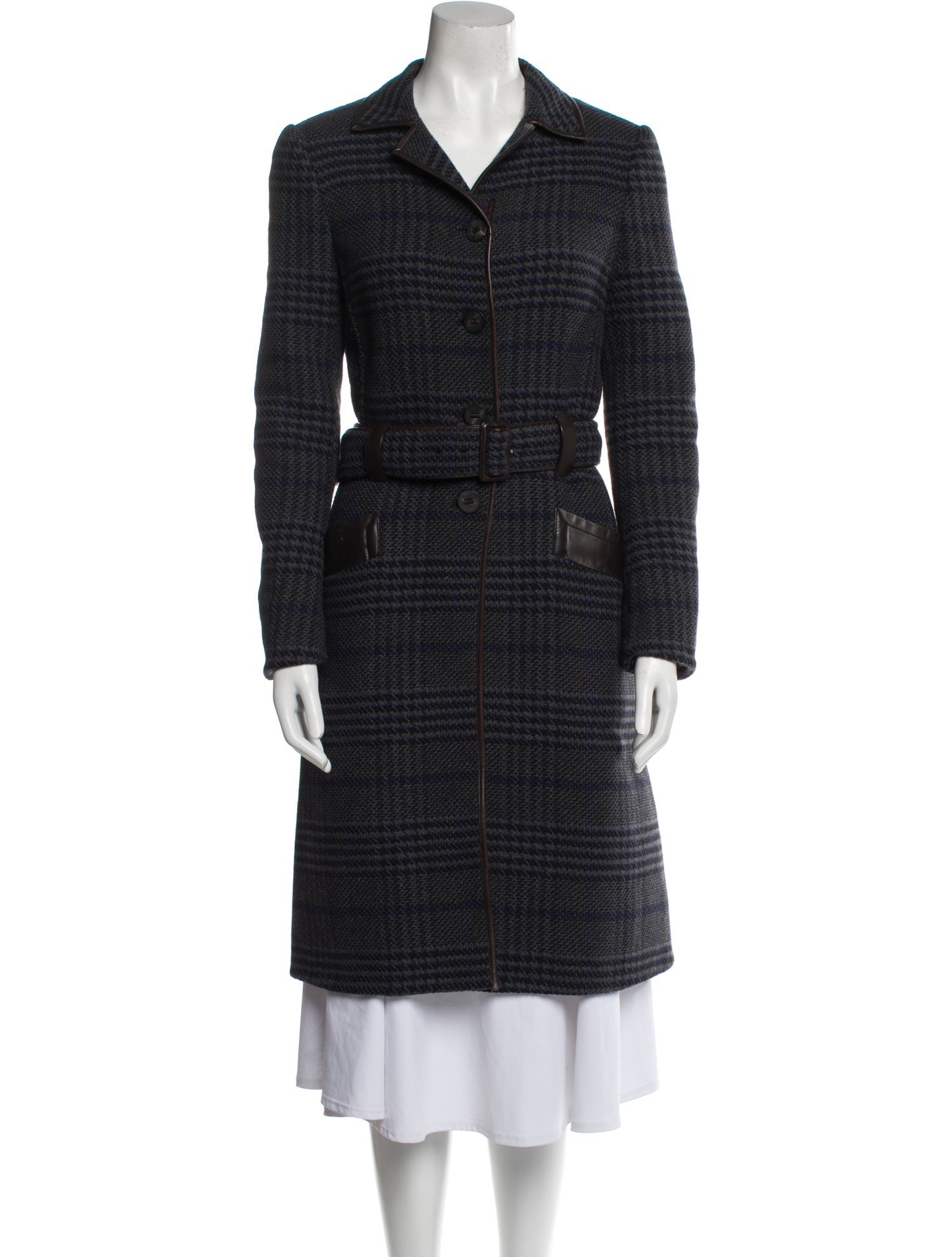 Prada Vintage 2000's Peacoat