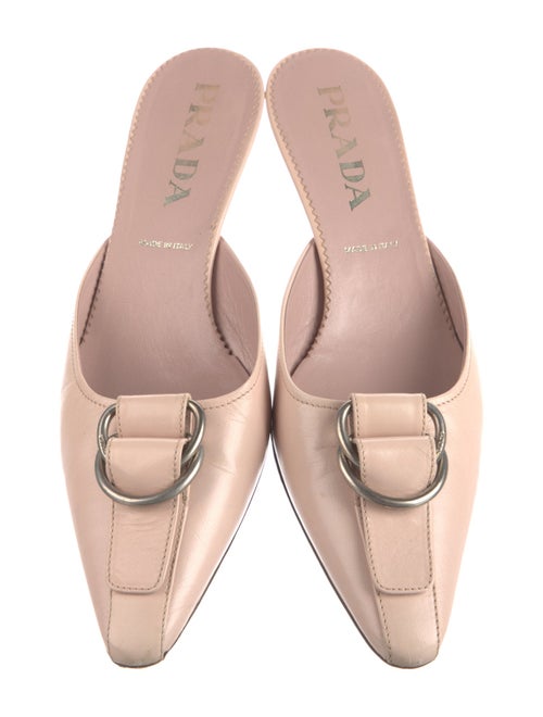 Prada Leather Mules