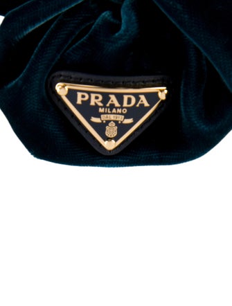 Prada Velvet Scrunchie