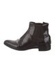 Prada Leather Chelsea Boots
