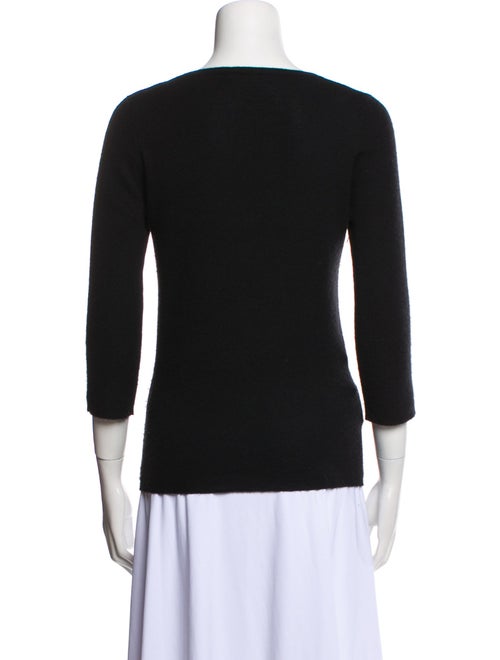 Prada Cashmere V-Neck T-Shirt