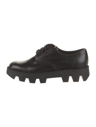 Prada Leather Derby Shoes