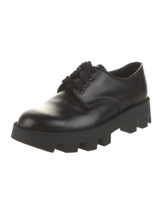 Prada Leather Derby Shoes