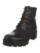 Prada Leather Combat Boots