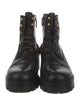 Prada Leather Combat Boots