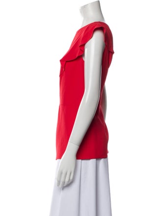 Prada 2017 Bateau Neckline Blouse