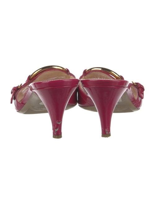 Prada Patent Leather Slides