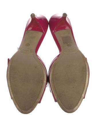 Prada Patent Leather Slides