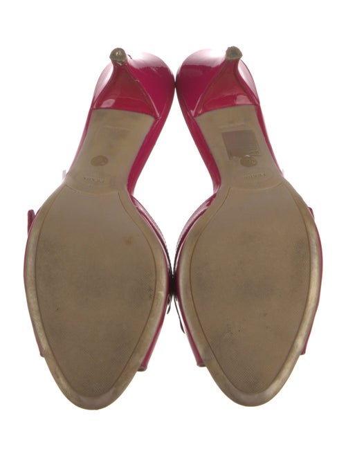 Prada Patent Leather Slides