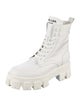 Prada Monolith Combat Nylon Combat Boots