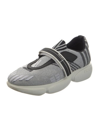 Prada Striped Sneakers