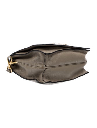 Prada Vitello Daino Leather Metal