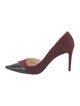 Prada Suede D'Orsay Pumps