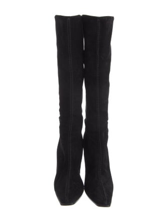 Prada Suede Sock Boots