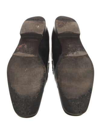 Prada Leather Dress Loafers