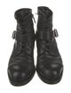 Prada Leather Combat Boots