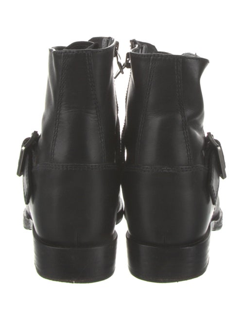 Prada Leather Combat Boots
