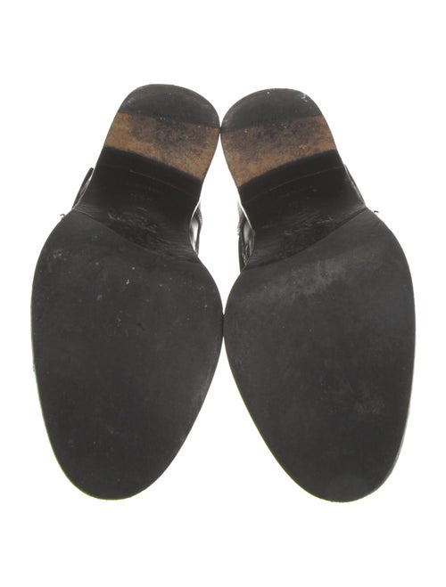 Prada Leather Combat Boots