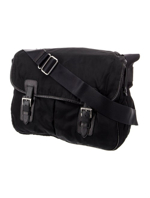 Prada Tessuto Nylon Messenger Bag Vintage