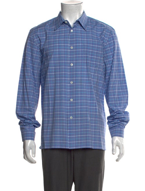 Prada 2017 Plaid Print Shirt