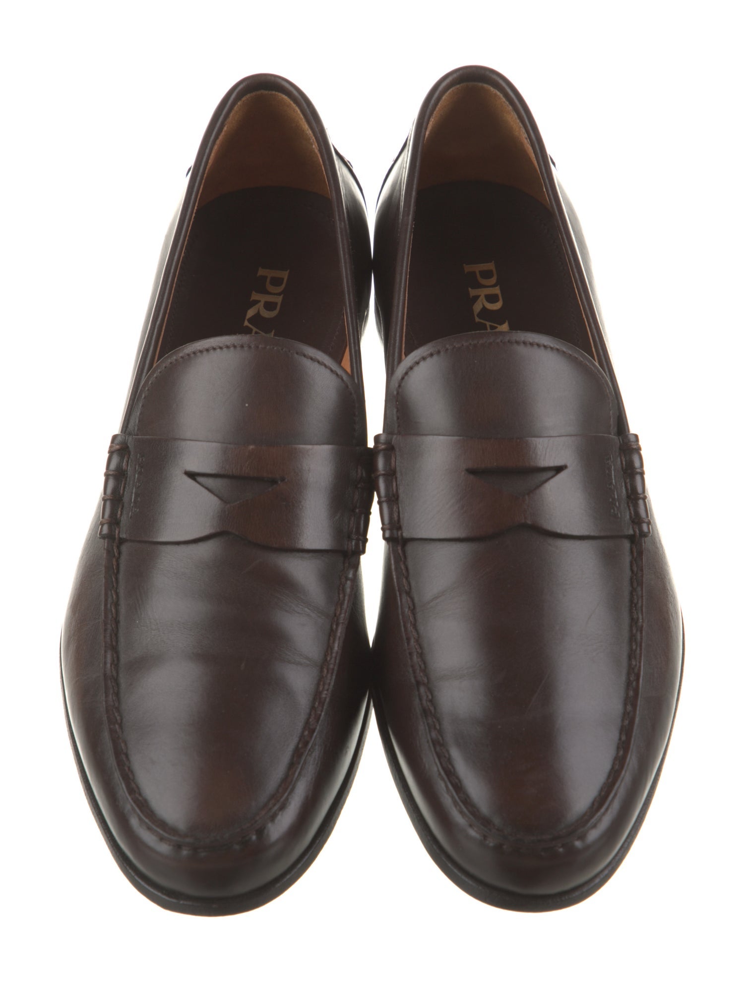 Prada Leather Loafers