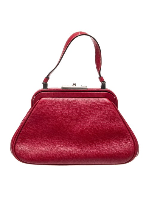 Prada Leather Top Handle Bag