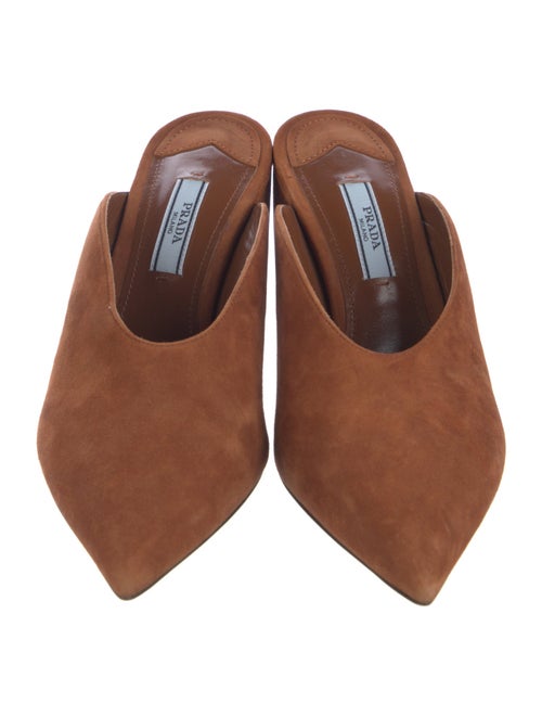 Prada Suede Mules