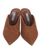 Prada Suede Mules