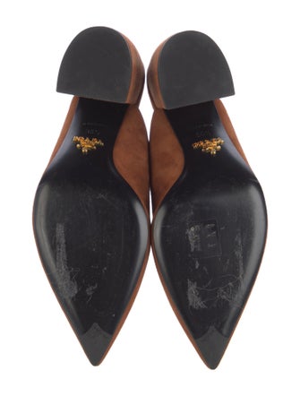 Prada Suede Mules