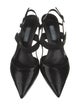 Prada Leather Slingback Pumps