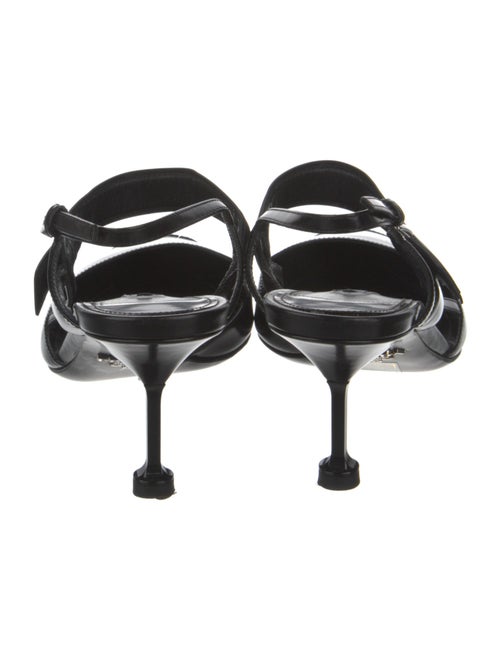 Prada Leather Slingback Pumps