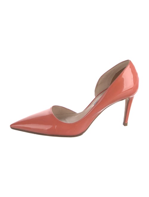 Prada Patent Leather D'Orsay Pumps